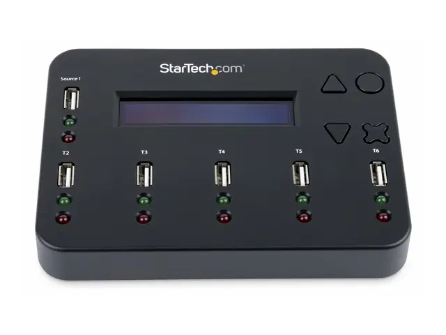 StarTech.com Standalone 1:5 USB Flash Drive Duplicator and Eraser ...