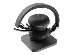 Logitech Zone Wireless MS - Hodesett - on-ear Bluetooth - tr&#229;dl&#248;s - aktiv st&#248;ydemping