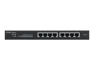 Zyxel GS1915 Series GS1915-8EP - Switch - NebulaFLEX-kompatibel smart - 8 x 10/100/1000 (PoE+) - stasjon&#230;r, veggmonterbar - PoE+ (60 W)