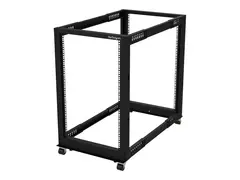 STARTECH 18U OPEN FRAME RACK - 4 POST - 22-40 IN. ADJUSTABLE DEPTH
