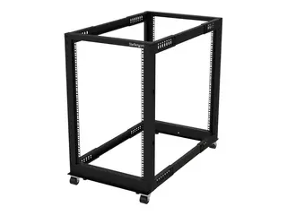 STARTECH 18U OPEN FRAME RACK - 4 POST - 22-40 IN. ADJUSTABLE DEPTH
