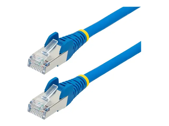 StarTech.com 50cm CAT6a Ethernet Cable - Blue Low Smoke Zero Halog...