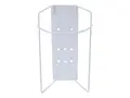 Ergotron T-Slot Wipes Holder - Monteringskomponent (holder) hvit - vognmonterbar - for CareFit Slim; CareFit Pro; StyleView