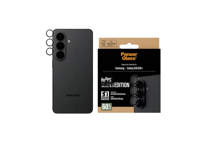 PanzerGlass Hoops - Clear Edition linsebeskytter for mobiltelefon ...