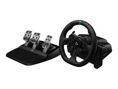 Logitech G G923 - Hjul- og pedalsett - kablet svart - for PC, Sony PlayStation 4, Sony PlayStation 5