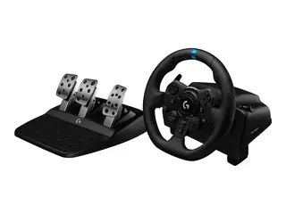 Logitech G G923 - Hjul- og pedalsett - kablet svart - for PC, Sony PlayStation 4, Sony PlayStation 5