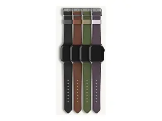 OtterBox Symmetry - Bånd for smart armbåndsur 41/40/38mm, kaktuslær - kaktus groove - for Apple Watch Hermès Series 9, SE 3, Series 10, Series 11, Series 8, Series 9