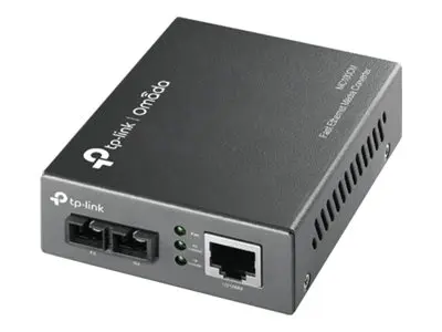 TP-Link MC100CM - Fibermedieomformer - 100Mb LAN - 10Base-T, 100Ba...