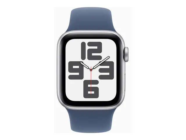 Apple Watch SE (GPS) - 2. generasjon 40 mm sølvaluminium smartklok...