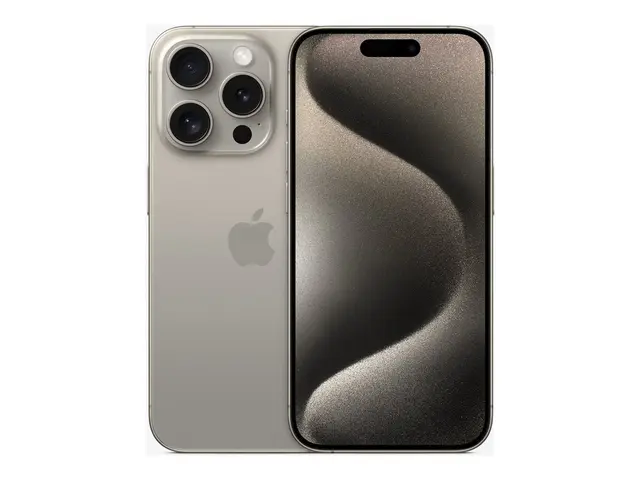 2nd-A iPhone 15 Pro 256GB NAT Tit 2 års garanti Grade A: Svært pen...