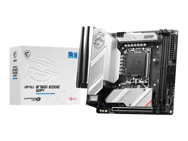MSI MPG B760I EDGE WIFI - Hovedkort mini-ITX LGA1700-sokkel B760 C...