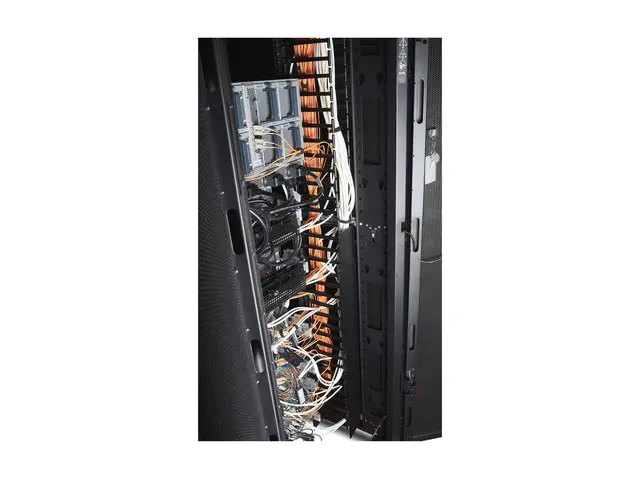 APC - Rack-kabelføringssett svart 45U TAA-samsvar (en pakke 2) for...
