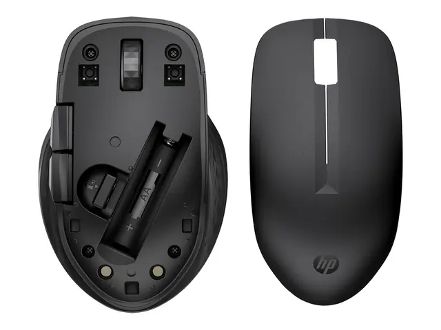 HP 435 - Mus ergonomisk multienhet 5 knapper trådløs 2.4 GHz, Blue...