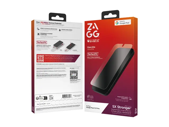 ZAGG InvisibleShield Glass Elite - Skjermbeskyttelse for mobiltele...