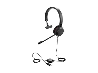 Jabra Evolve 30 II UC Mono - Hodesett on-ear - kablet - 3,5 mm jakk