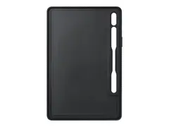 Samsung EF-RX700 - Baksidedeksel for nettbrett termoplast-polyuretan (TPU), polykarbonat - svart - for Galaxy Tab S8