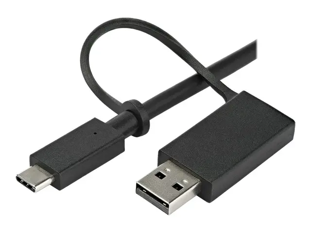 StarTech.com USB-C & USB-A Dock, Hybrid Universal Laptop Docking S...