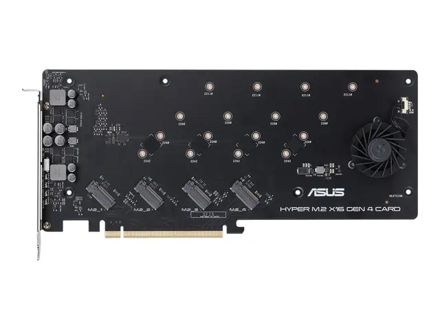 ASUS HYPER M.2 X16 GEN 4 CARD - Grensesnittsadapter Expansion Slot...