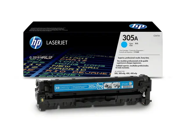 HP 305A - Cyan original LaserJet tonerpatron (CE411A) for Pro 300 ...