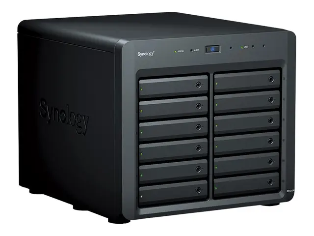 Synology DX1215II - Harddiskarray - 12 brønner (SATA-600) - Infini...