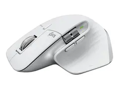 Logitech Master Series MX MASTER 3S Mus - ergonomisk - optisk - 7 knapper - tr&#229;dl&#248;s - Bluetooth, 2.4 GHz - Logitech Logi Bolt USB-mottaker - blekgr&#229;