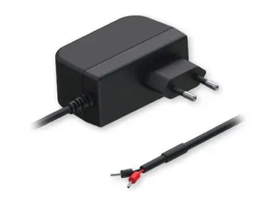 Teltonika - Strømadapter 2-stifts AC 100-240 V 18 watt Europa