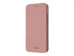 Insmat - Lommebok for mobiltelefon aluminiumsfolie, kartong+papir, termoplastisk polyuretan (TPU) holder - roserosa - for Apple iPhone 15 Pro