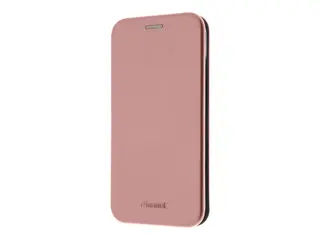 Insmat - Lommebok for mobiltelefon - aluminiumsfolie, kartong+papir, termoplastisk polyuretan (TPU) holder roserosa - for Apple iPhone 15 Pro