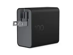 HP GaN Wall Charger - USB-C-strømadapter AC 115/230 V - 100 watt - Europa - svart - Smart Buy - for HP 100W