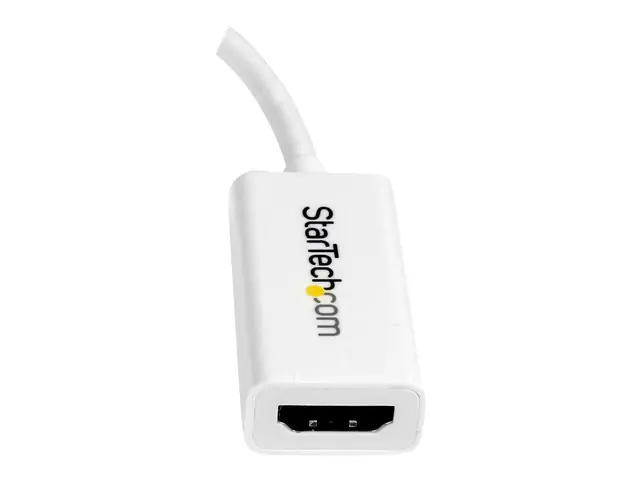 StarTech.com Mini DisplayPort to HDMI 4K Audio / Video Converter -...
