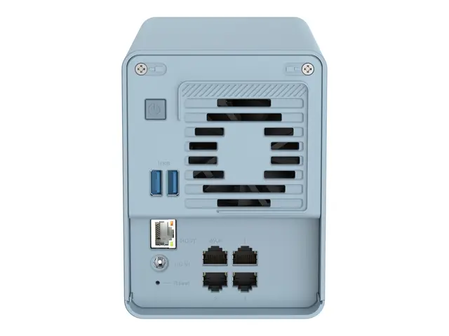 QNAP QMiroPlus-201W - Trådløs ruter 1GbE, 2.5GbE Wi-Fi 5 Dobbeltbånd