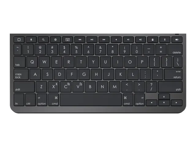 Logitech Slim Folio - Tastatur og folioveske - full size - trådløs...