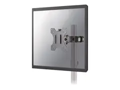 Neomounts FL40-430BL11 - Monteringssett (stangmontering) full bevegelse - for TV - svart - skjermstørrelse: 17"-32"