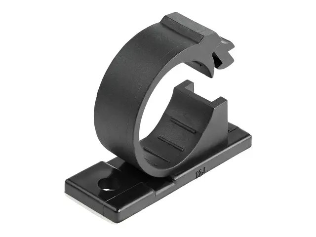 StarTech.com 100 Adhesive Cable Management Clips Black, Network/Et...