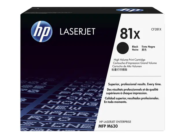 HP 81X - Høy ytelse - svart - original - LaserJet - tonerpatron (C...