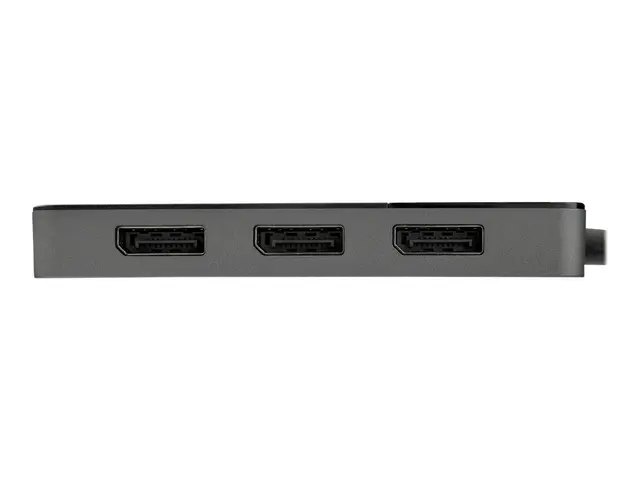 StarTech.com 3-Port Multi Monitor Adapter, DisplayPort 1.4 to 3x 4...