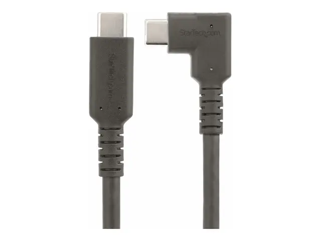 StarTech.com 3ft (1m) Rugged Right Angle USB-C Cable, USB 10 Gbps,...
