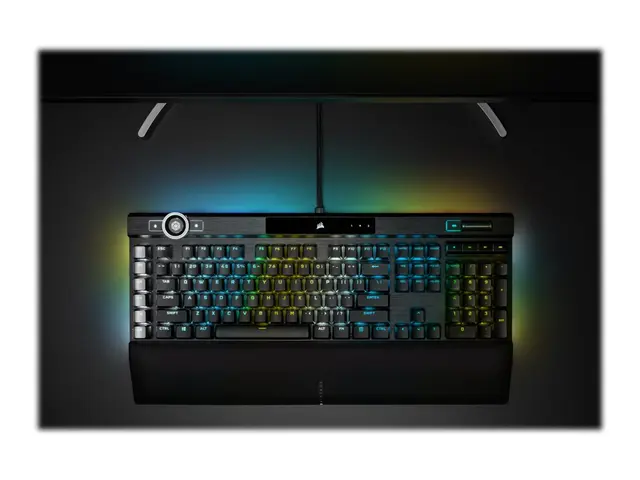 CORSAIR Gaming K100 RGB - Tastatur - bakgrunnsbelyst - USB - Nordi...