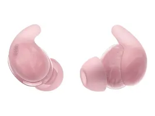 Sony LinkBuds Fit - True wireless-hodetelefoner med mikrofon i &#248;ret - Bluetooth - aktiv st&#248;ydemping - rosa