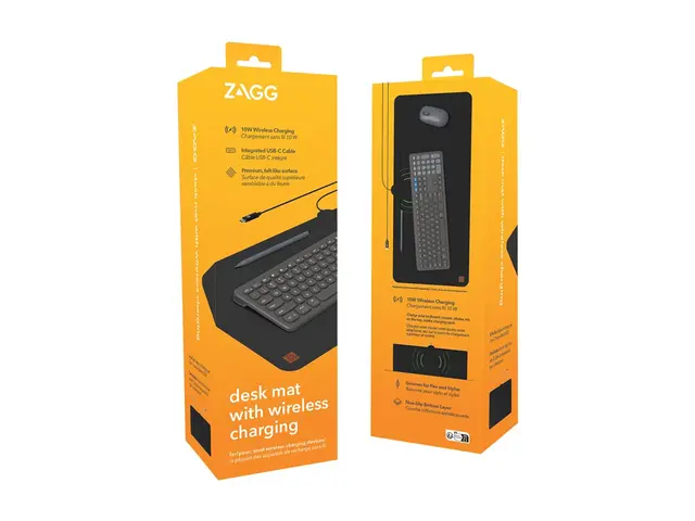 ZAGG - Trådløs ladematte 10 watt Fast Charge svart