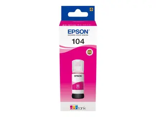 Epson EcoTank 104 - 65 ml - magenta original - blekkbeholder - for EcoTank ET-14100, 1810, 2721, 2810, 2811, 2812, 2814, 2815, 2820, 2821, 2825, 2826, 4800