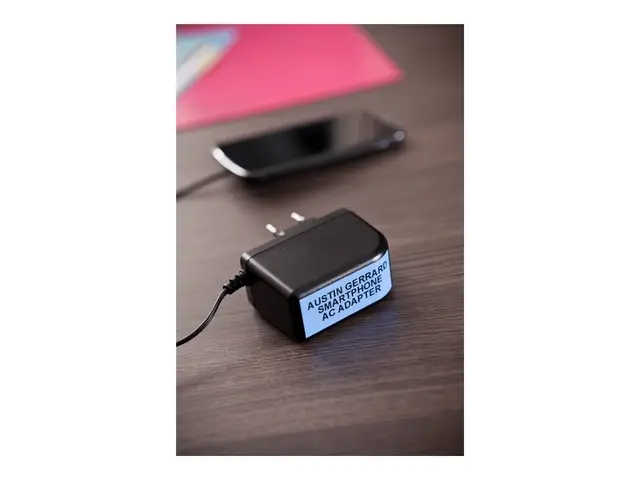 Brother TZe-541 - Selv-adhesiv sort på blått Rull (1,8 cm x 8 m) 1...