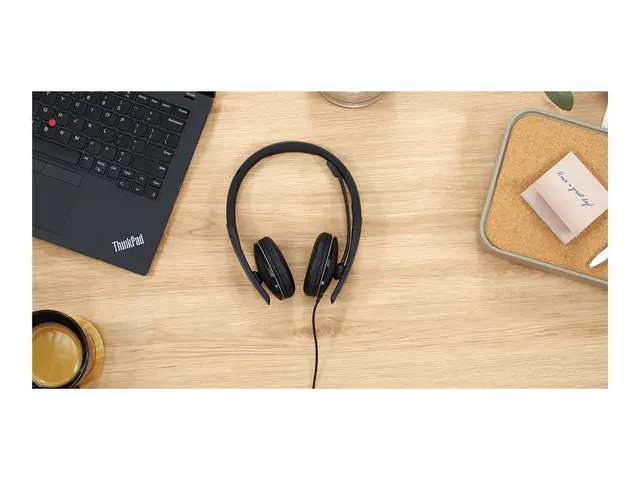 Lenovo Gen 2 - Hodesett on-ear kablet USB-A svart