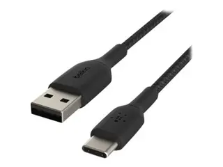 Belkin BoostCharge - USB-kabel - 24 pin USB-C (hann) til USB (hann) 3 m - svart