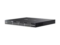 TP-Link Omada SG6654X V1 - Switch L3 - Styrt - 48 x 10/100/1000 + 6 x 10Gb Ethernet SFP+ - front til bakside-luftflyt - rackmonterbar
