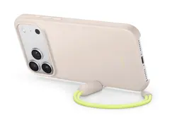 Beats - Baksidedeksel for mobiltelefon - med stativ og kamerakontroll MagSafe-samsvar - polykarbonat - kalkstein - for iPhone 17 Pro Max
