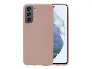 dbramante1928 Greenland - Baksidedeksel for mobiltelefon 100 % resirkulert plast - rosa sand - for Samsung Galaxy S21 FE 5G