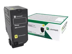 Lexmark - Gul - original - tonerpatron LCCP, LRP for Lexmark CS720de, CS720dte, CS725de, CS725dte, CX725de, CX725dhe, CX725dthe