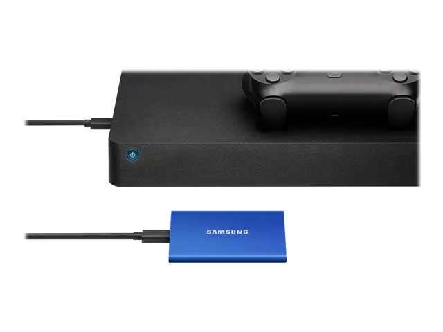 Samsung T7 MU-PC1T0H - SSD kryptert 1 TB ekstern (bærbar) USB 3.2 ...