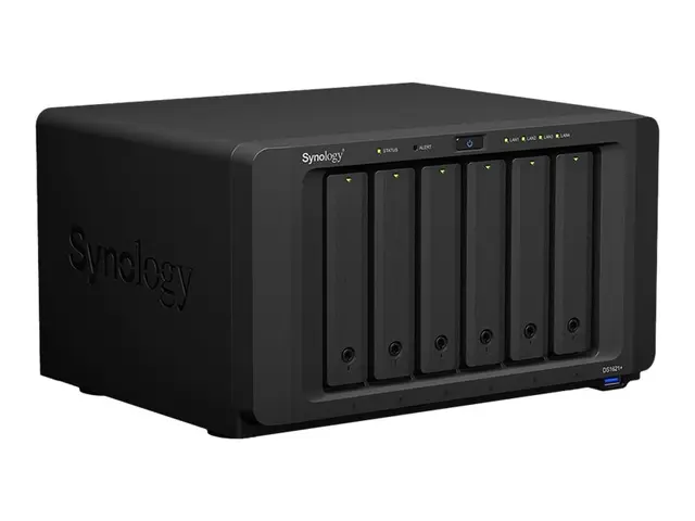 Synology Disk Station DS1621+ - NAS-server 6 brønner SATA 6Gb/s RA...